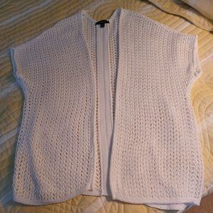 Ann Taylor Open Front Sweater...100% Cotton...Medium Petite